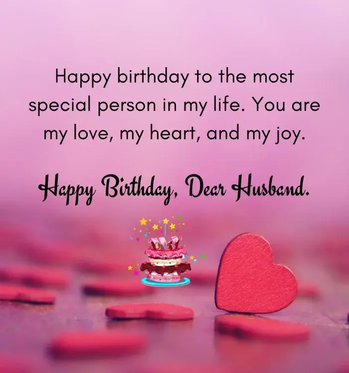 Birthday Wishes for Your Husband