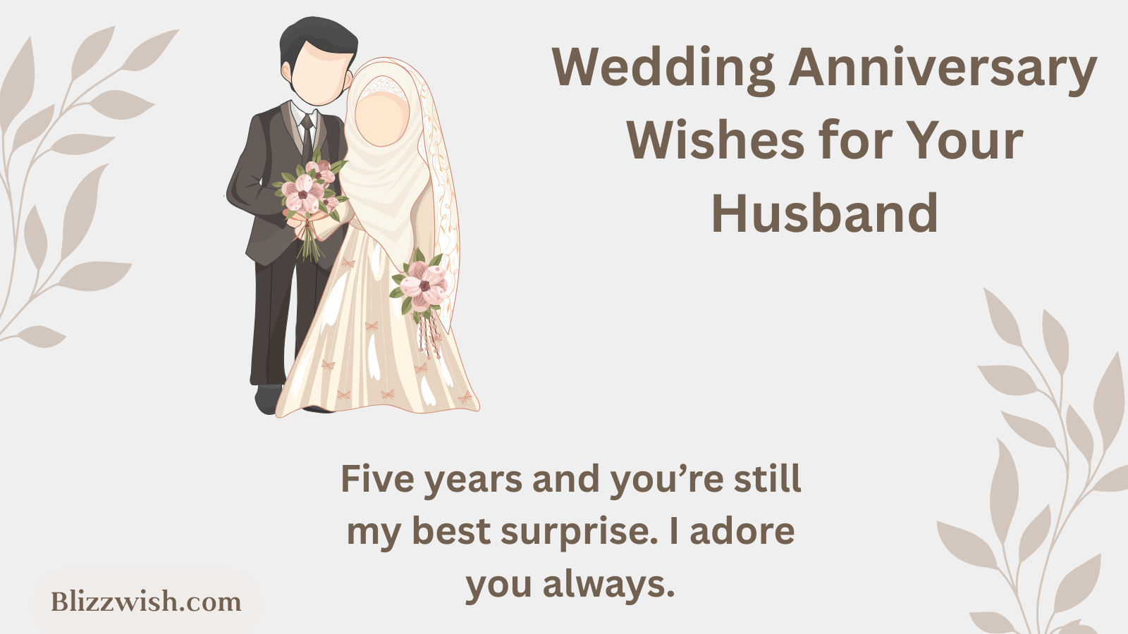Wedding Anniversary Wishes for Your Husband