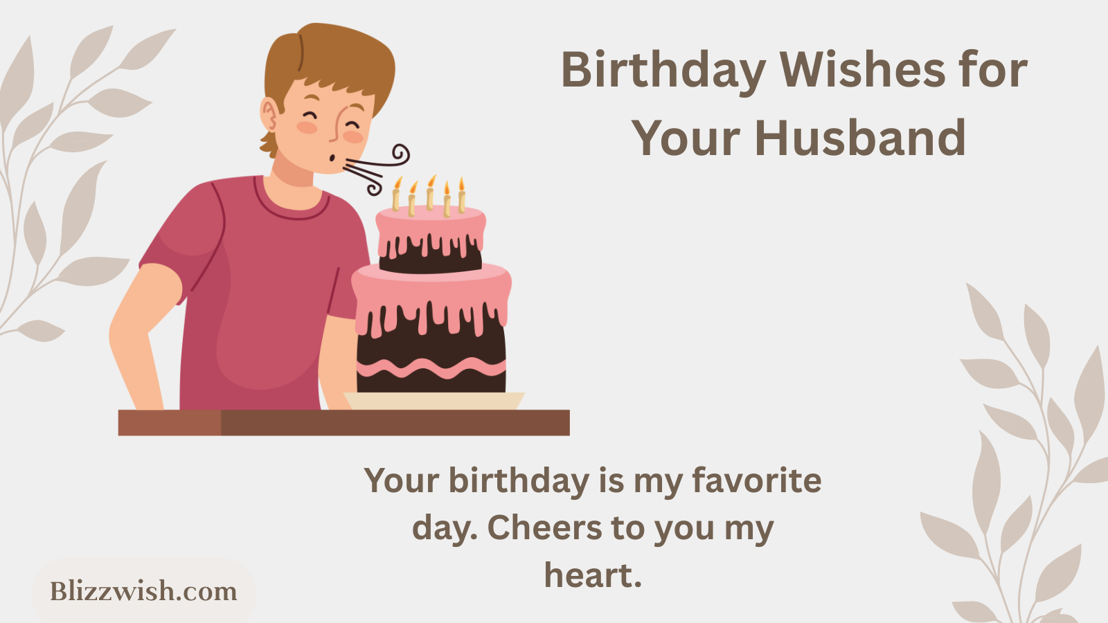 Birthday Wishes for Your Husband